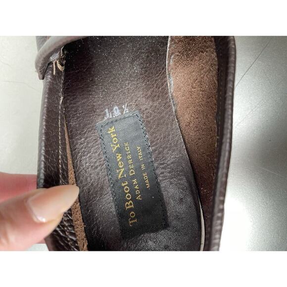 To Boot New York Adam Derrick HorseBit Loafer Brown Size 10.5 Leather - Picture 6 of 6